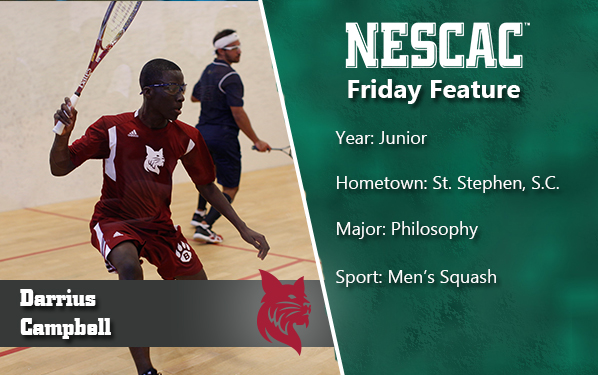 Darrius Campbell in NESCAC Friday Feature