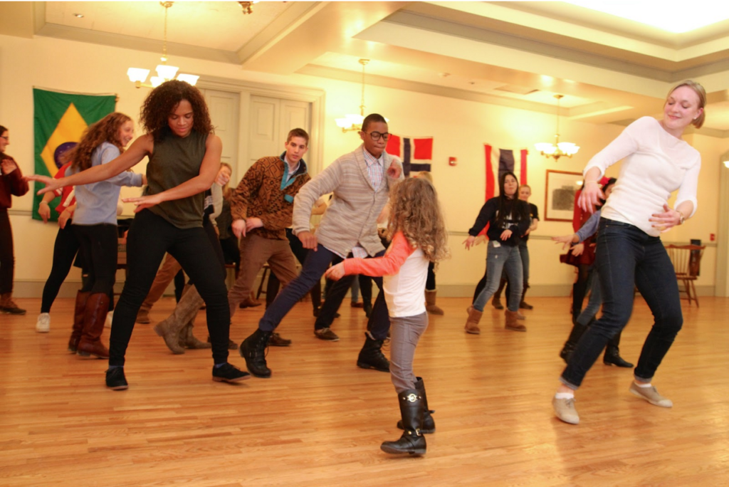 Dancing at last year's International Weekend