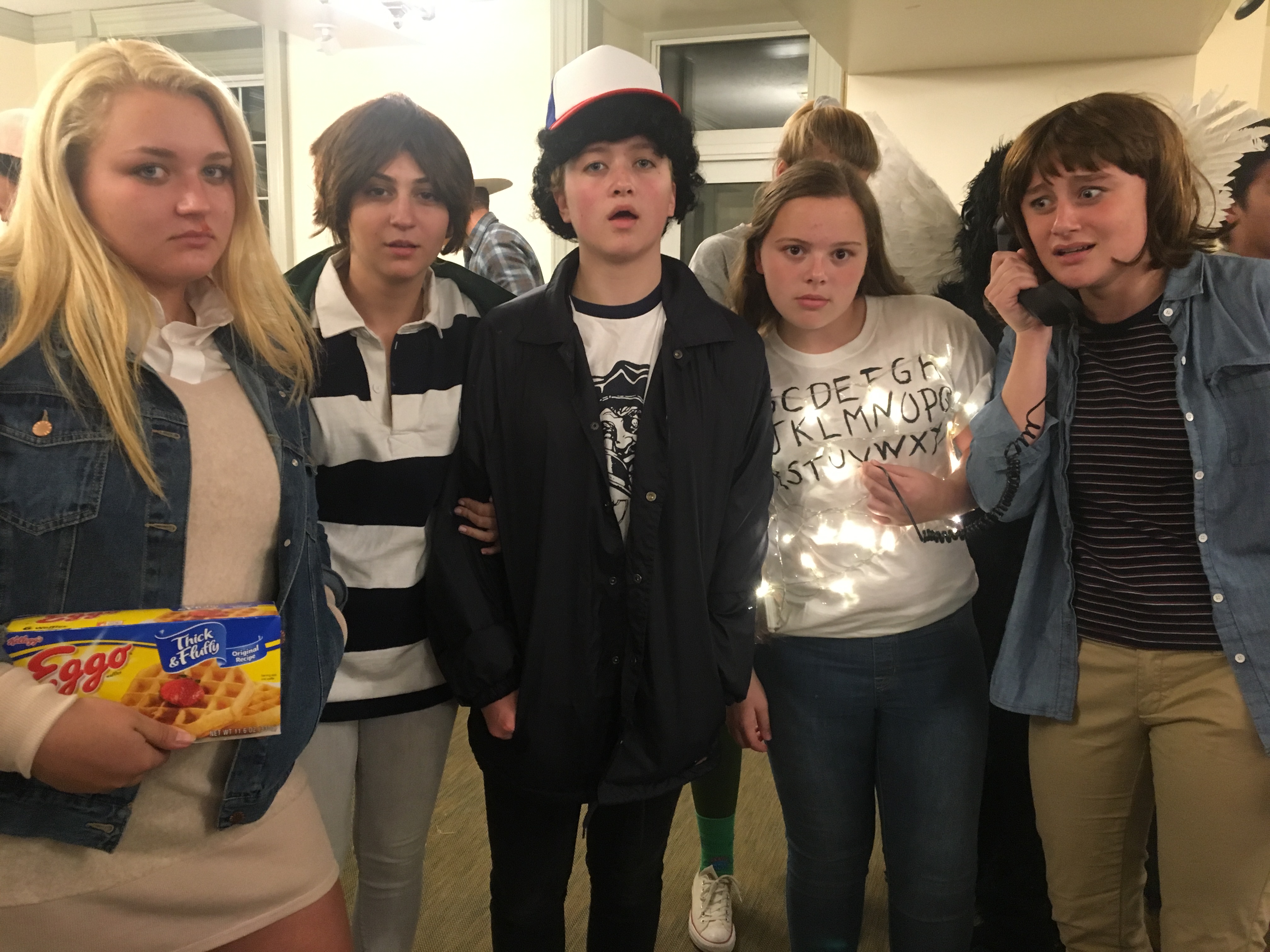 Stranger Things (Sydney Walters, Zeynep, Lucy, Emmila, Genevieve) “Zeynep and I are big fans of the show, and we've been planning since early September. We joined up with Lucy, Emmila, and Genevieve during formal for the contest, and had a lot of fun posing for pictures.” -Sydney Walters